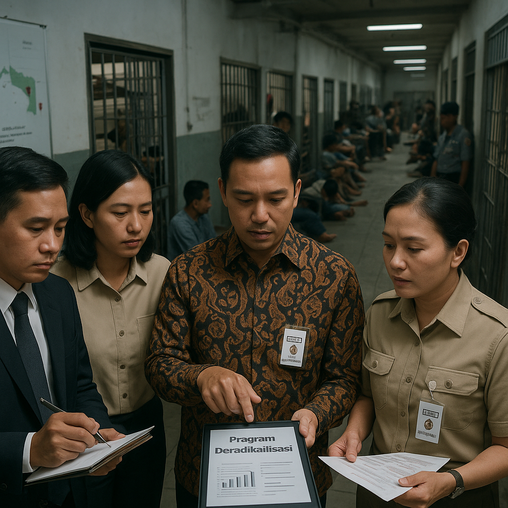 BNPT dan Kemendagri Evaluasi Program Deradikalisasi di 5 Lapas Rawan Radikalisasi Napi Teroris