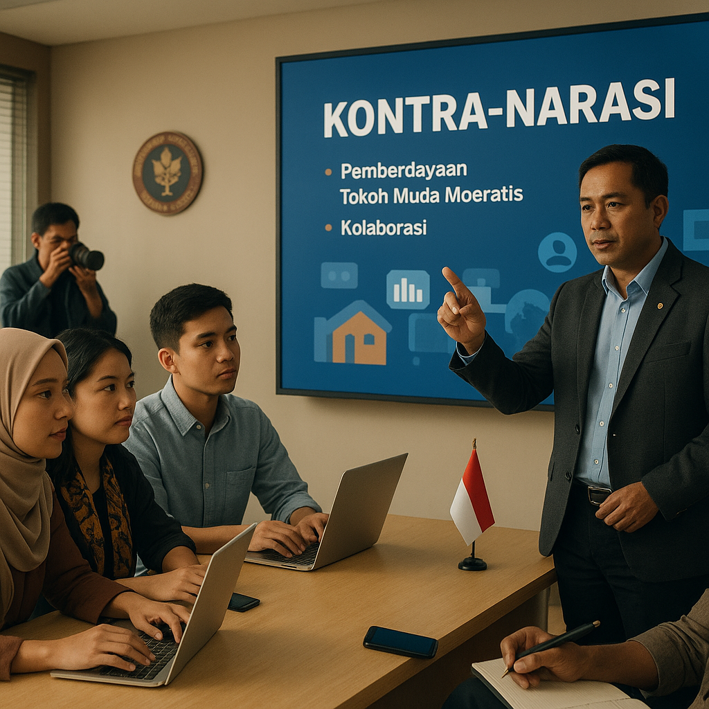 Strategi BNPT Tangkal Radikalisme di Media Sosial: Fokus pada Kontra-Narasi dan Pemberdayaan Tokoh Muda Moderatis