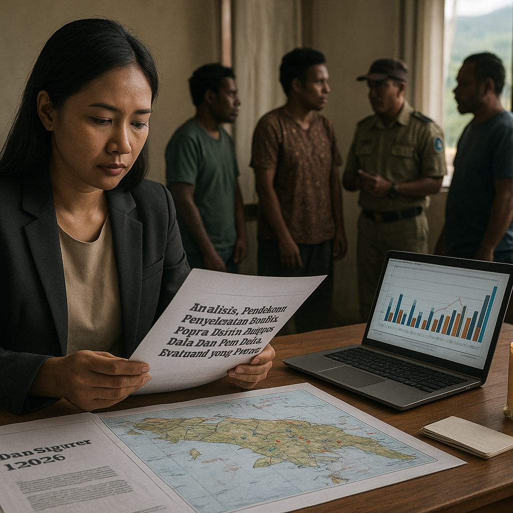 Analisis: Pendekatan Penyelesaian Konflik Papua Butuh Integrasi Data dan Peta Jalan Evaluatif yang Terukur
