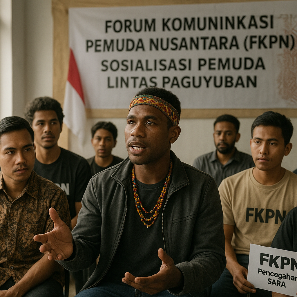 Pemuda Lintas Paguyuban Papua Sosialisasikan Forum Komunikasi