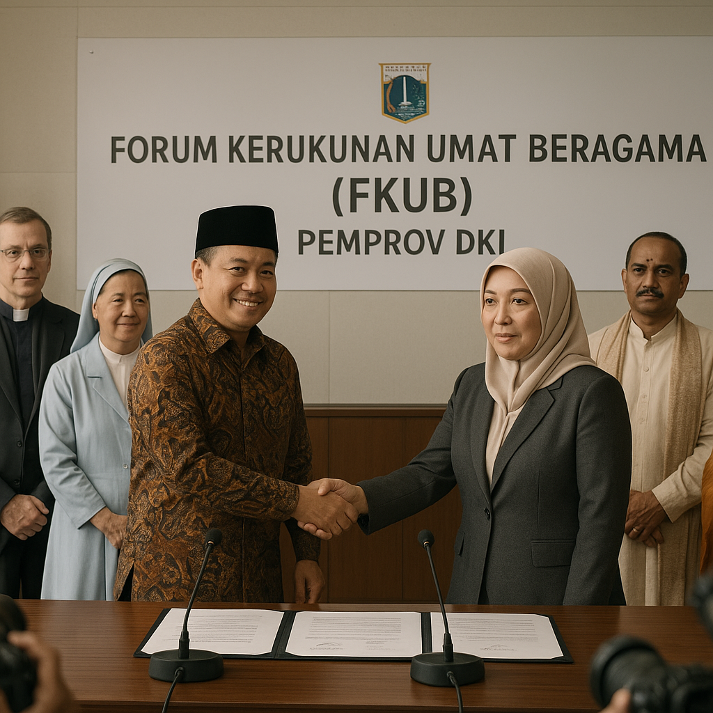 Pemprov DKI Perkuat Forum Kerukunan Umat Beragama Usai Insiden Penolakan Pembangunan Mushola