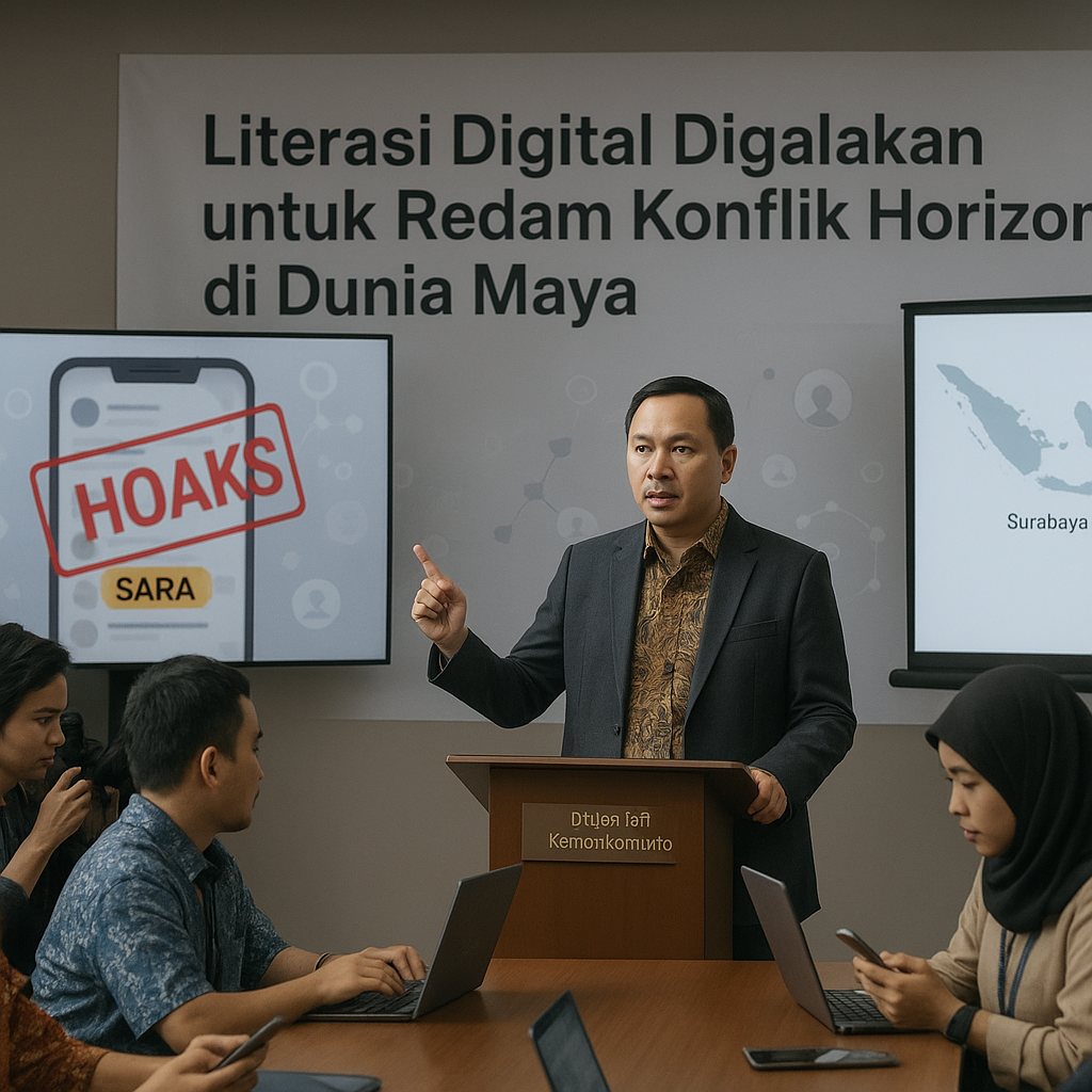 Literasi Digital Digalakan untuk Redam Konflik Horizontal di Dunia Maya