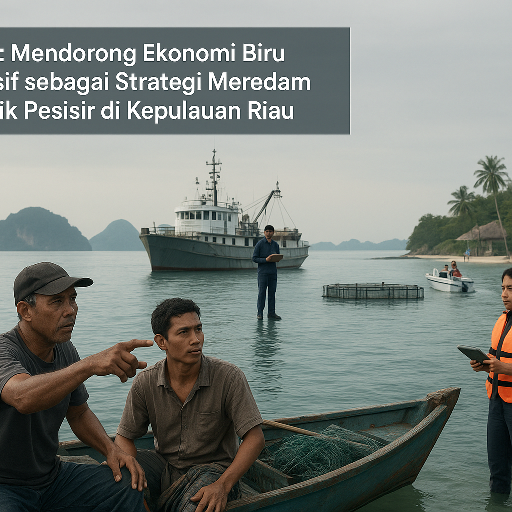 Opini: Mendorong Ekonomi Biru Inklusif sebagai Strategi Meredam Konflik Pesisir di Kepulauan Riau