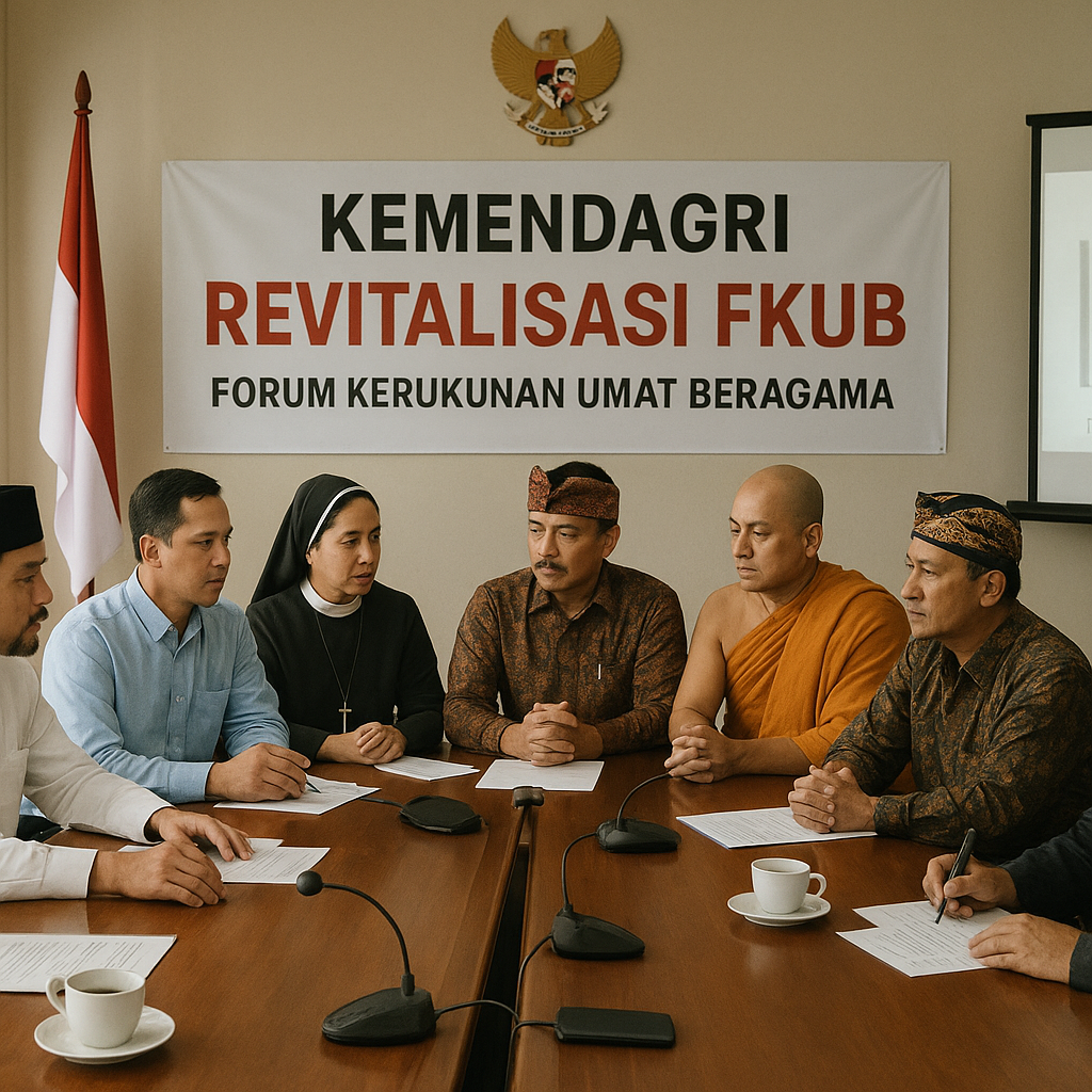 Kemendagri Dorong Revitalisasi Forum Kerukunan Umat Beragama di Daerah Konflik