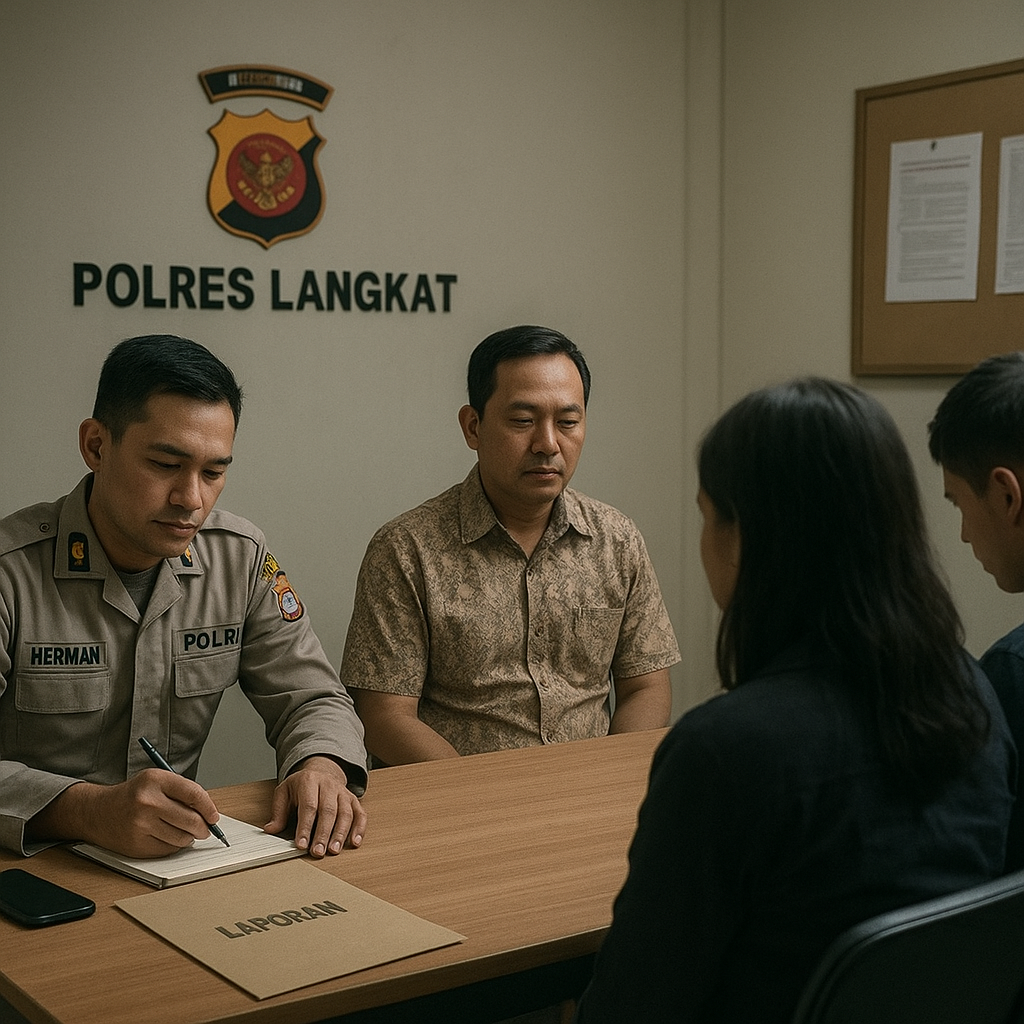 Polres Langkat Lanjutkan Proses Hukum Kasus Penganiayaan Setelah Mediasi Gagal