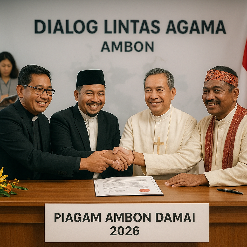 Dialog Lintas Agama di Ambon Hasilkan Kesepakatan Rukun Damai untuk Maluku