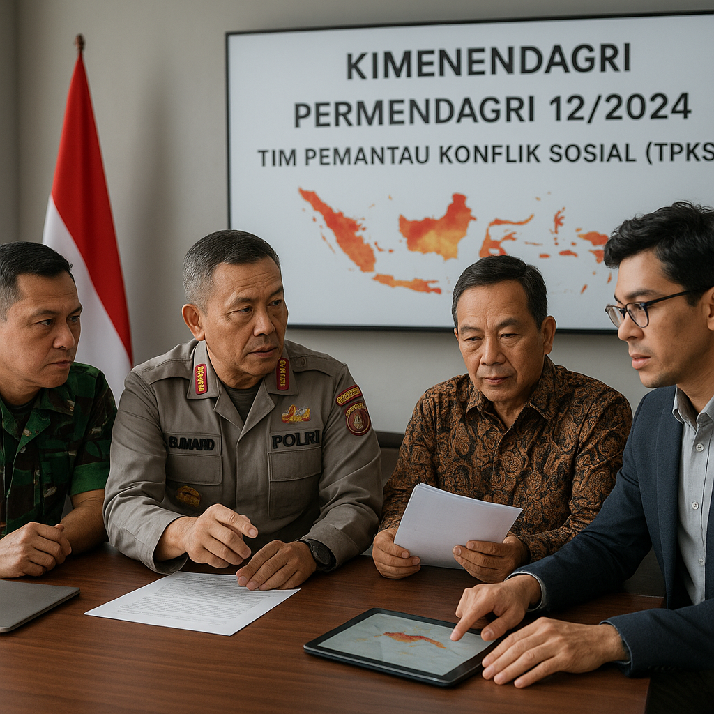 Kebijakan Baru Kemendagri: Setiap Daerah Wajib Bentuk Tim Pemantau Konflik Sosial