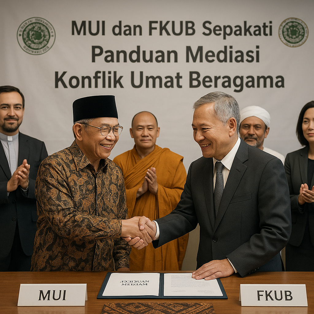 MUI dan FKUB Sepakati Panduan Mediasi Konflik Umat Beragama