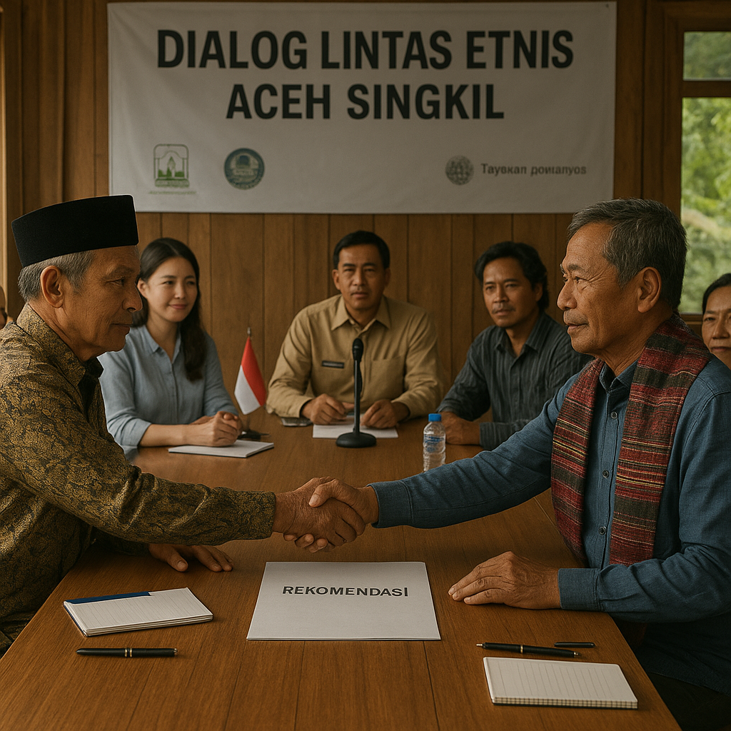 Dialog Lintas Etnis di Aceh Singkil Perkuat Rekonsiliasi Pasca Konflik 2023