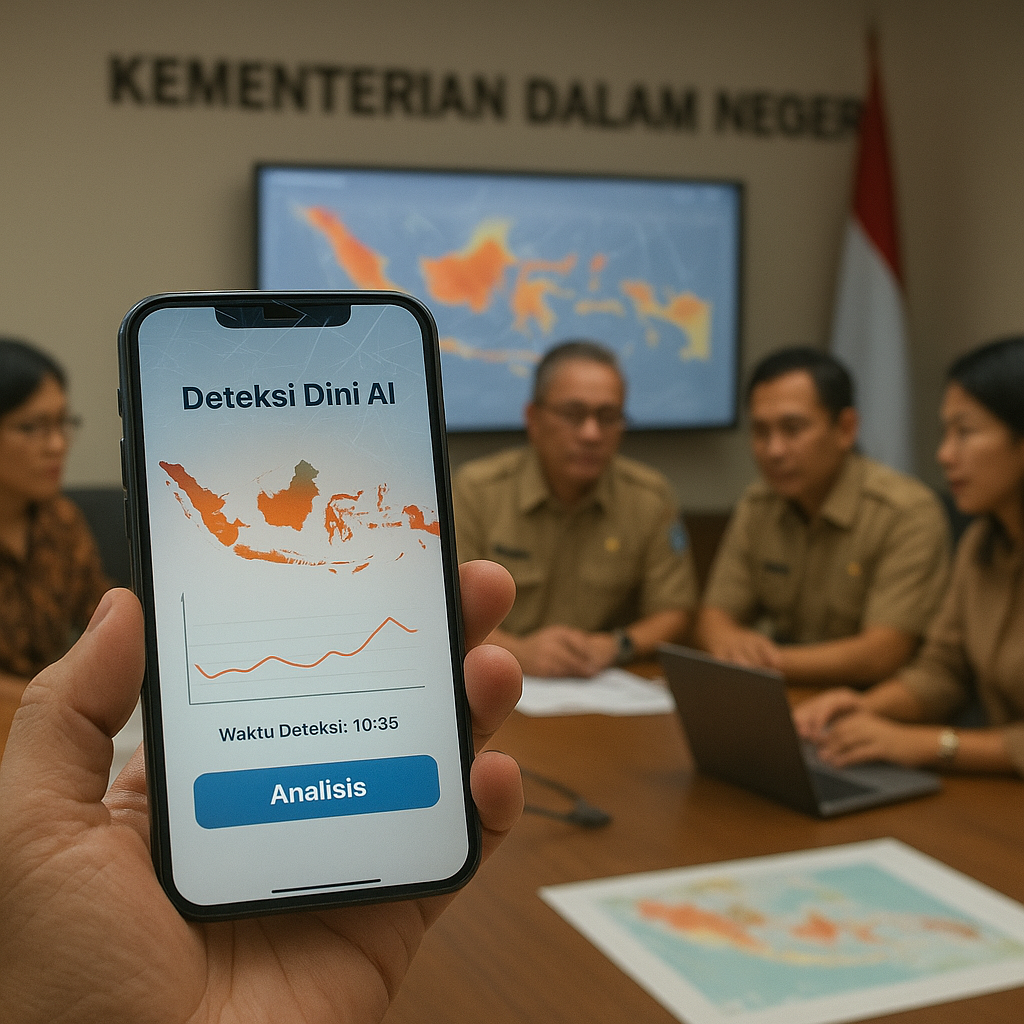 Pemerintah Kembangkan Aplikasi Deteksi Dini Potensi Konflik Sosial Berbasis AI
