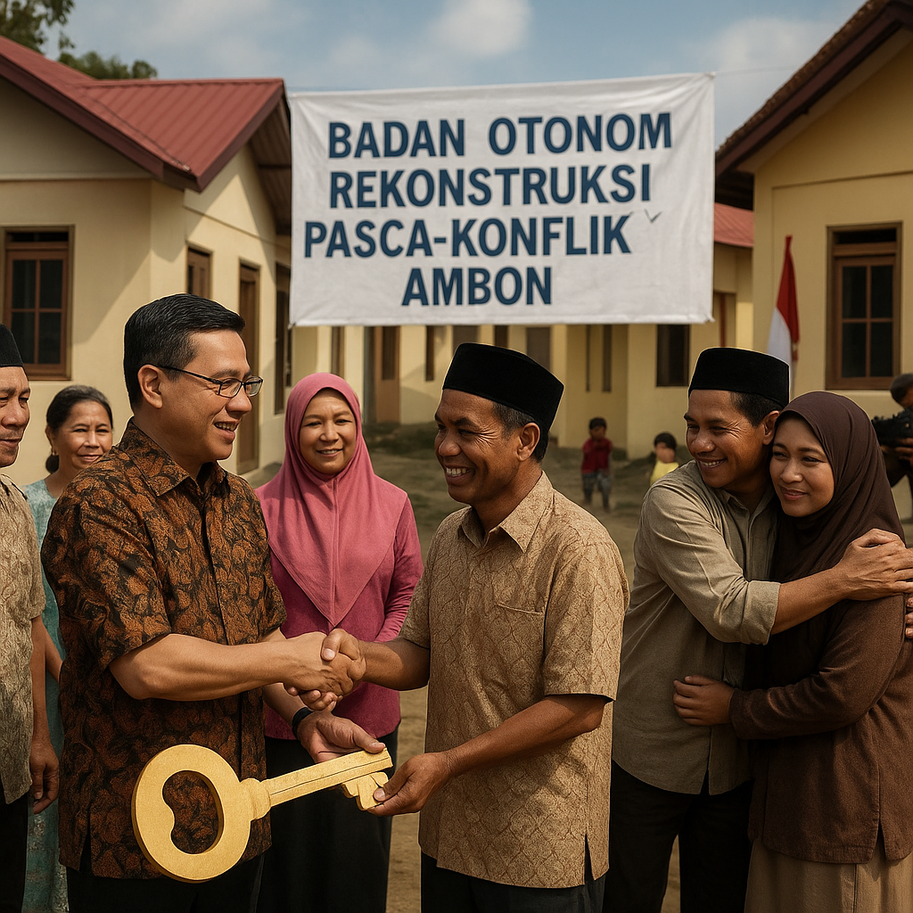 Pemerintah Bentuk Badan Otonom Rekonstruksi Pasca-Konflik Ambon