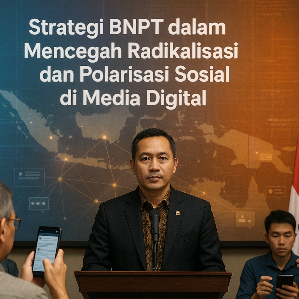 Strategi BNPT dalam Mencegah Radikalisasi dan Polarisasi Sosial di Media Digital