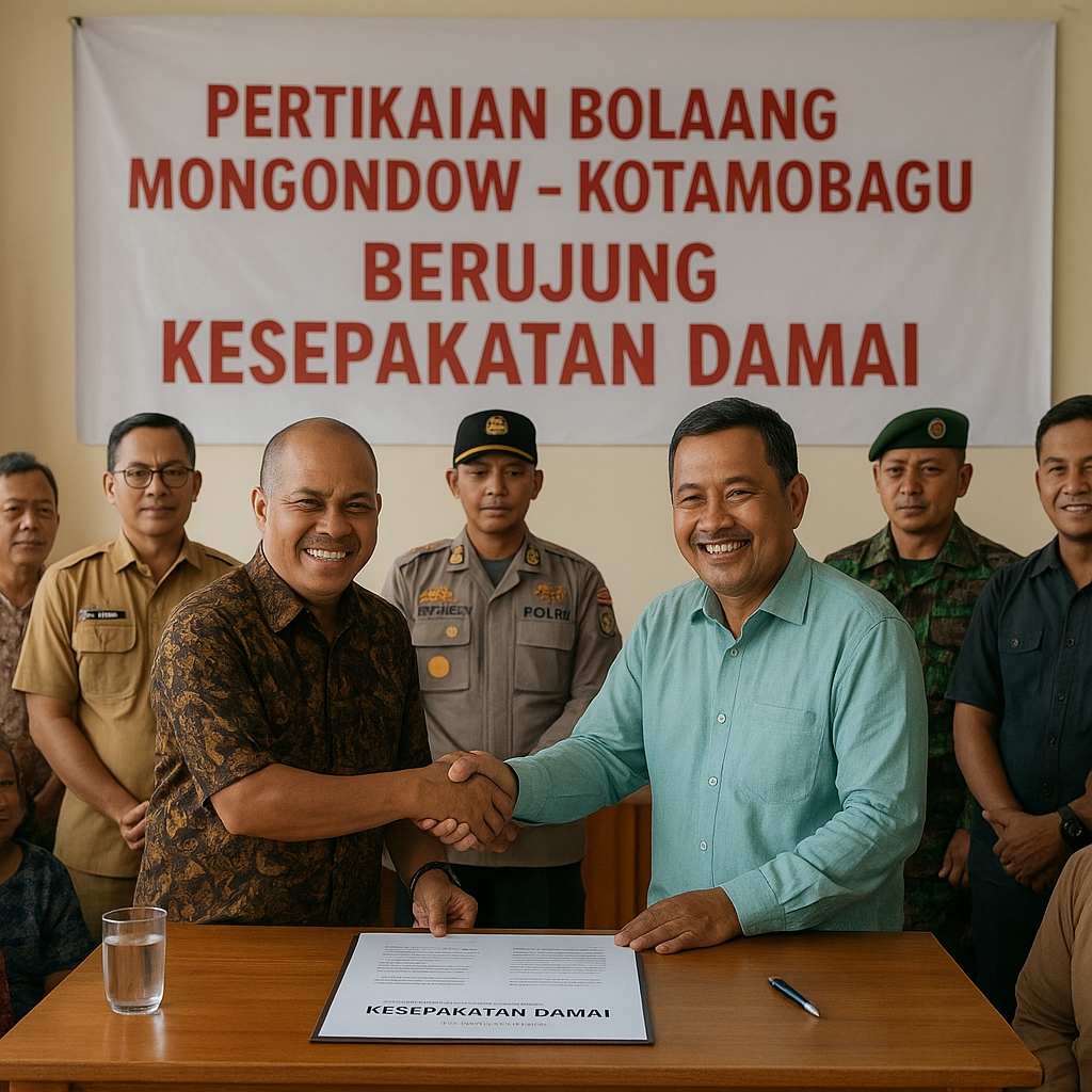 Pertikaian Bolaang Mongondow - Kotamobagu Berujung Kesepakatan Damai