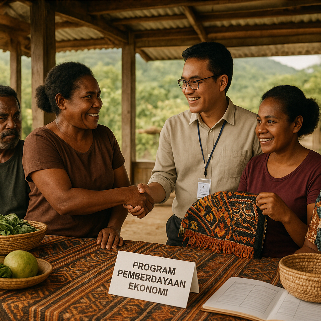 Peneliti: Program Pemberdayaan Ekonomi Kurangi Potensi Konflik di Papua