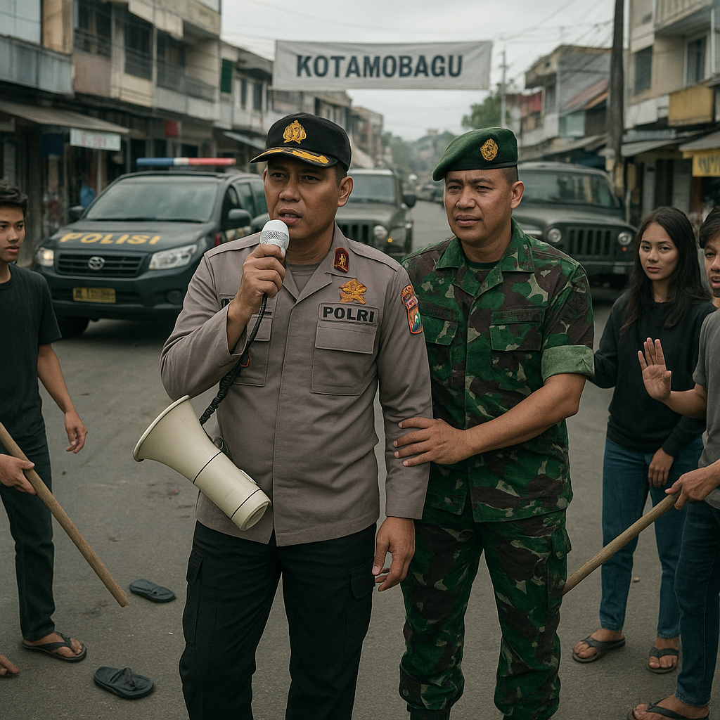 Tawuran Upai–Sia Pecah, Kapolres dan Dandim Redam Situasi