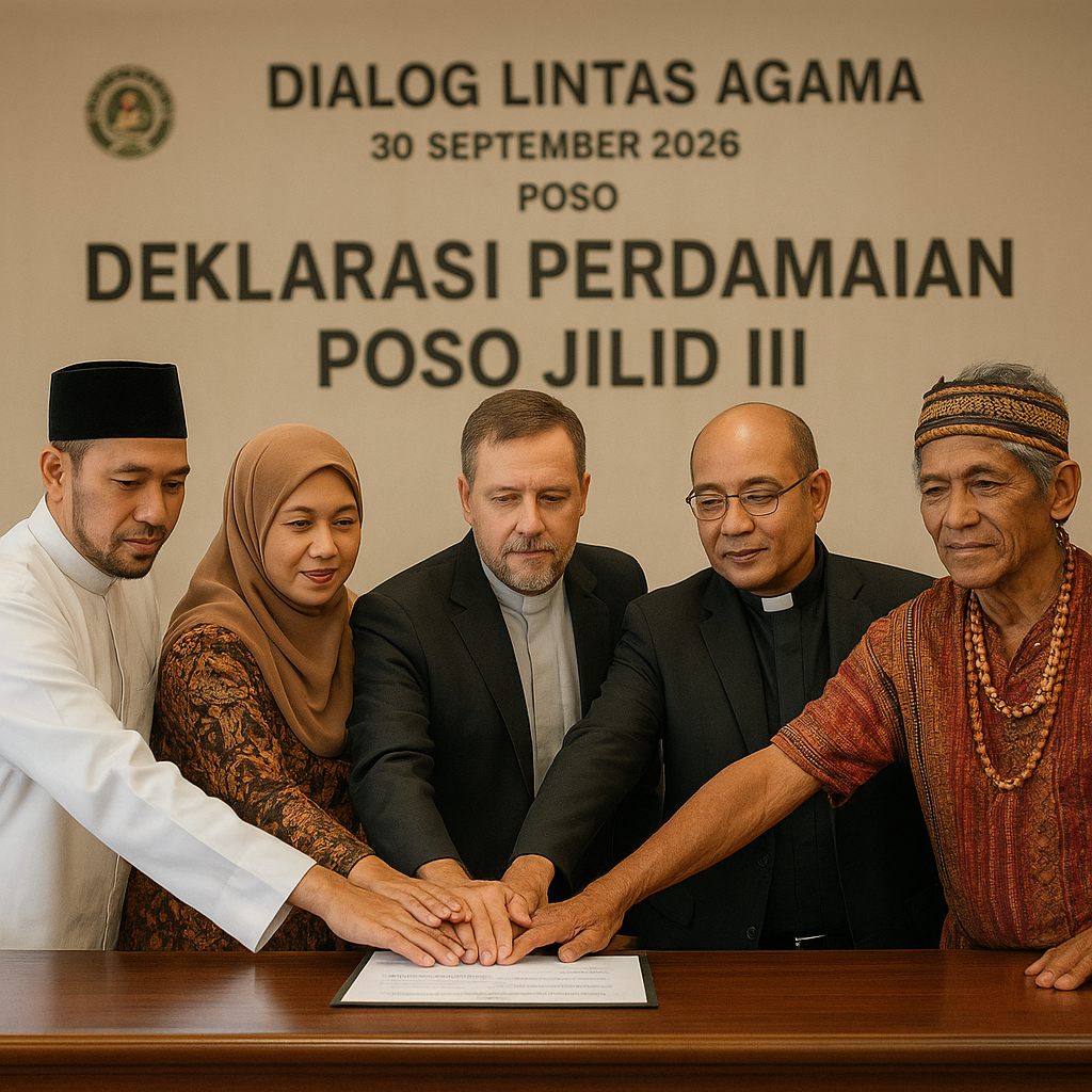 Dialog Lintas Agama di Poso Hasilkan Deklarasi Perdamaian Baru