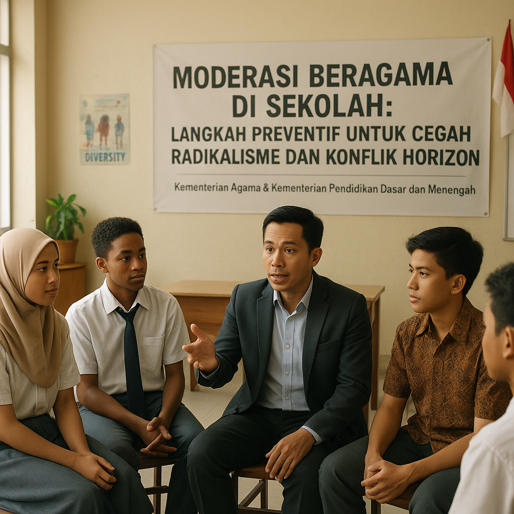 Moderasi Beragama di Sekolah: Langkah Preventif untuk Cegah Radikalisme dan Konflik Horizontal