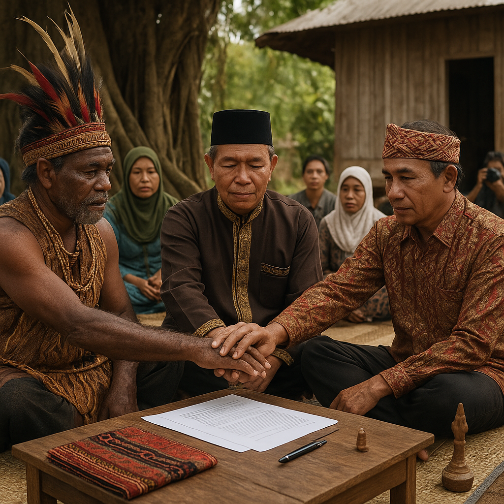 Peran Tokoh Adat dalam Resolusi Konflik: Strategi Memanfaatkan Kearifan Lokal