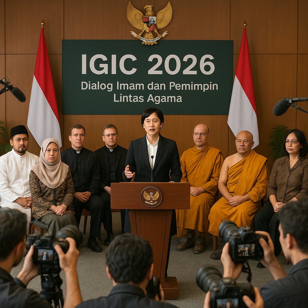 Menag Siapkan Dialog Imam dan Pemimpin Lintas Agama Usai IGIC 2026 untuk Perkuat Diplomasi Perdamaian
