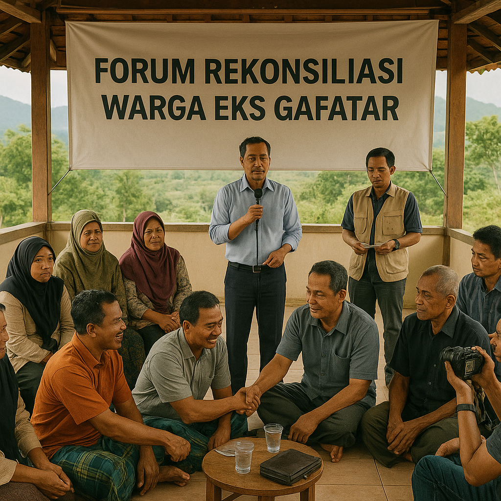Forum Rekonsiliasi Warga Eks Gafatar Dibentuk di Lombok untuk Bangun Kembali Kohesi Sosial