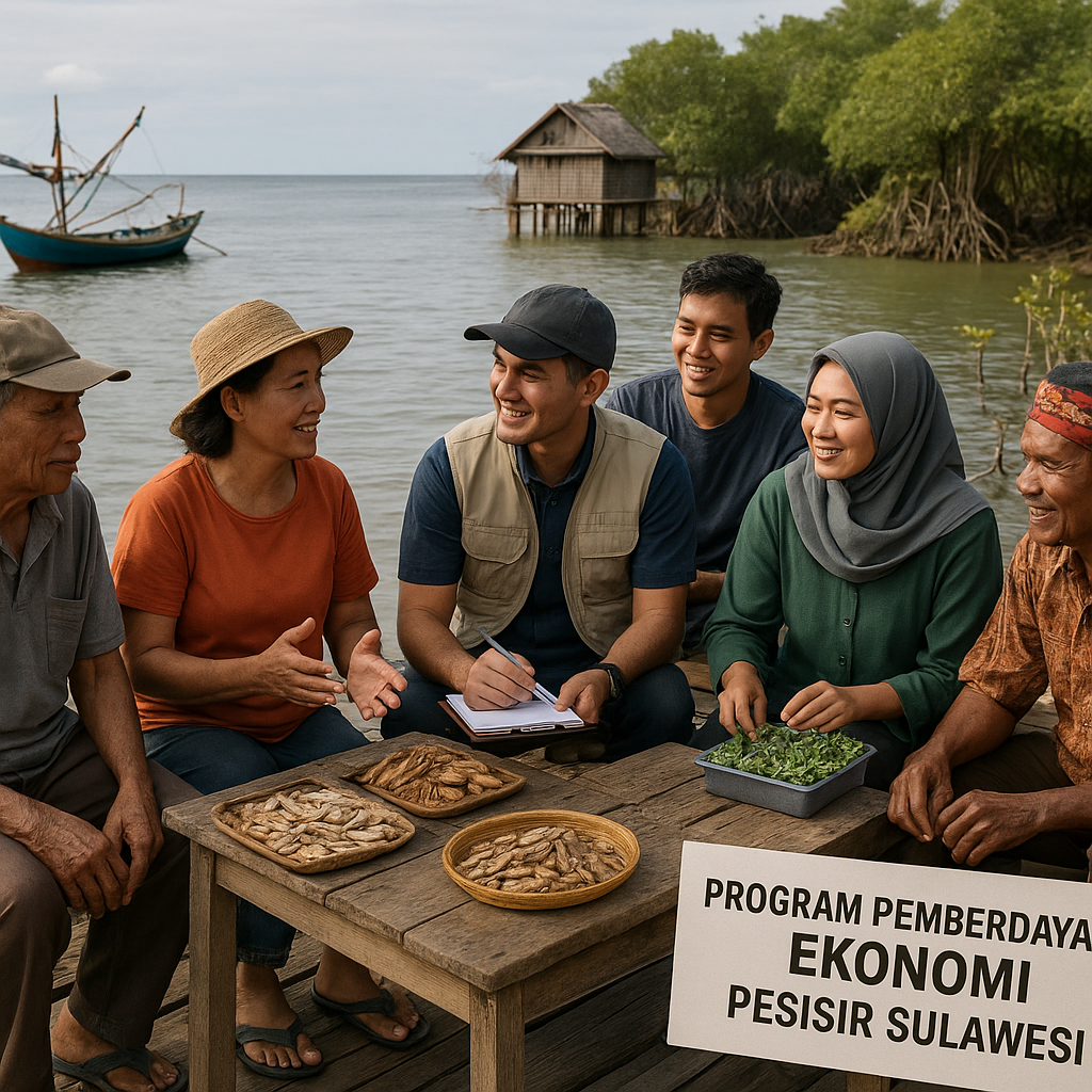 Studi: Program Pemberdayaan Ekonomi Turunkan Potensi Konflik di Daerah Pesisir Sulawesi
