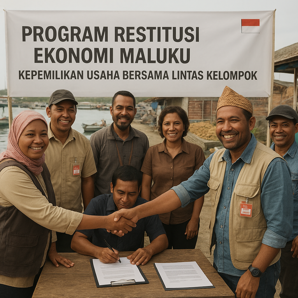 Program Restitusi Ekonomi untuk Mantan Kombatan di Maluku Berhasil Serap 10 Ribu Tenaga Kerja