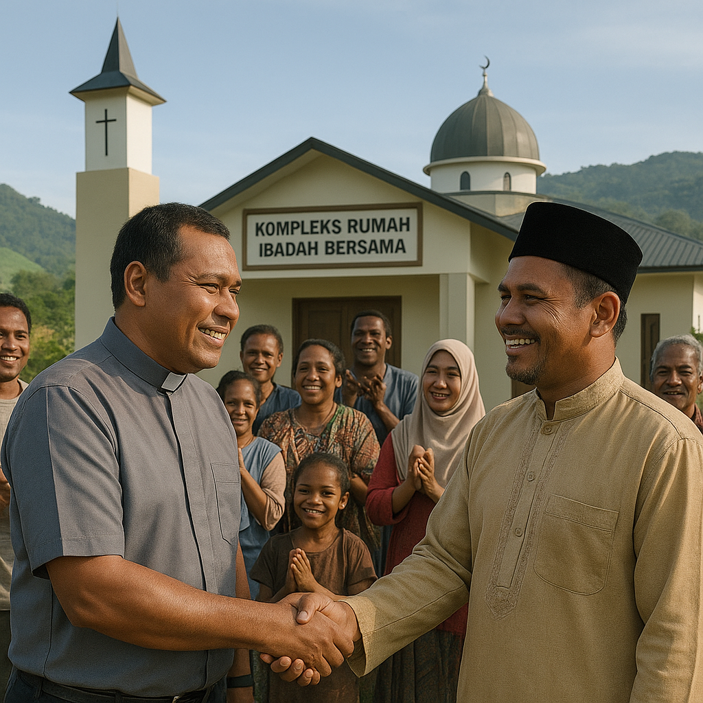 Rekonsiliasi di Tolkara: Warga Lintas Agama Sepakat Bangun Rumah Ibadah Bersama