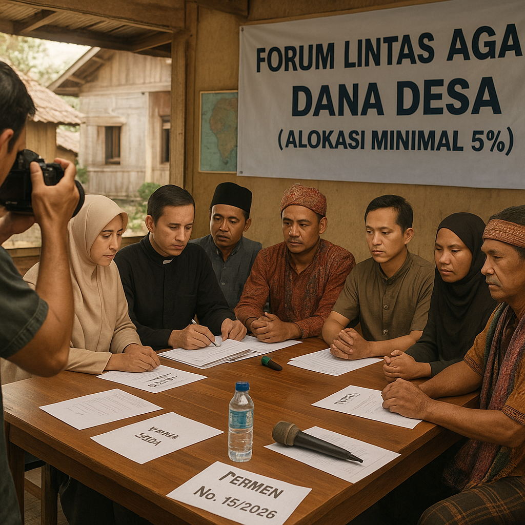 Kebijakan Baru Pemerintah: Dana Desa untuk Forum Lintas Agama di Daerah Rawan Konflik