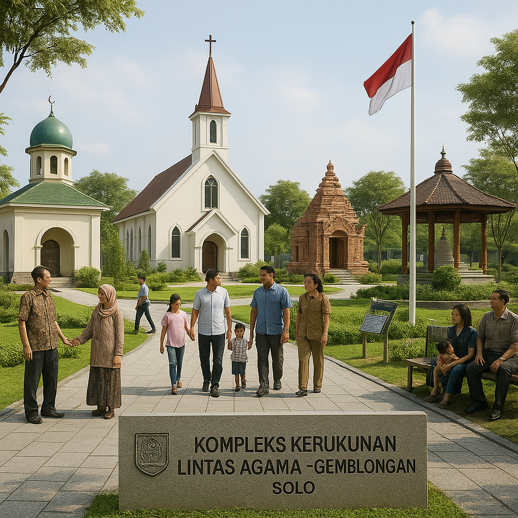 Pembangunan Rumah Ibadah Bersama di Solo Jadi Simbol Kerukunan Lintas Agama