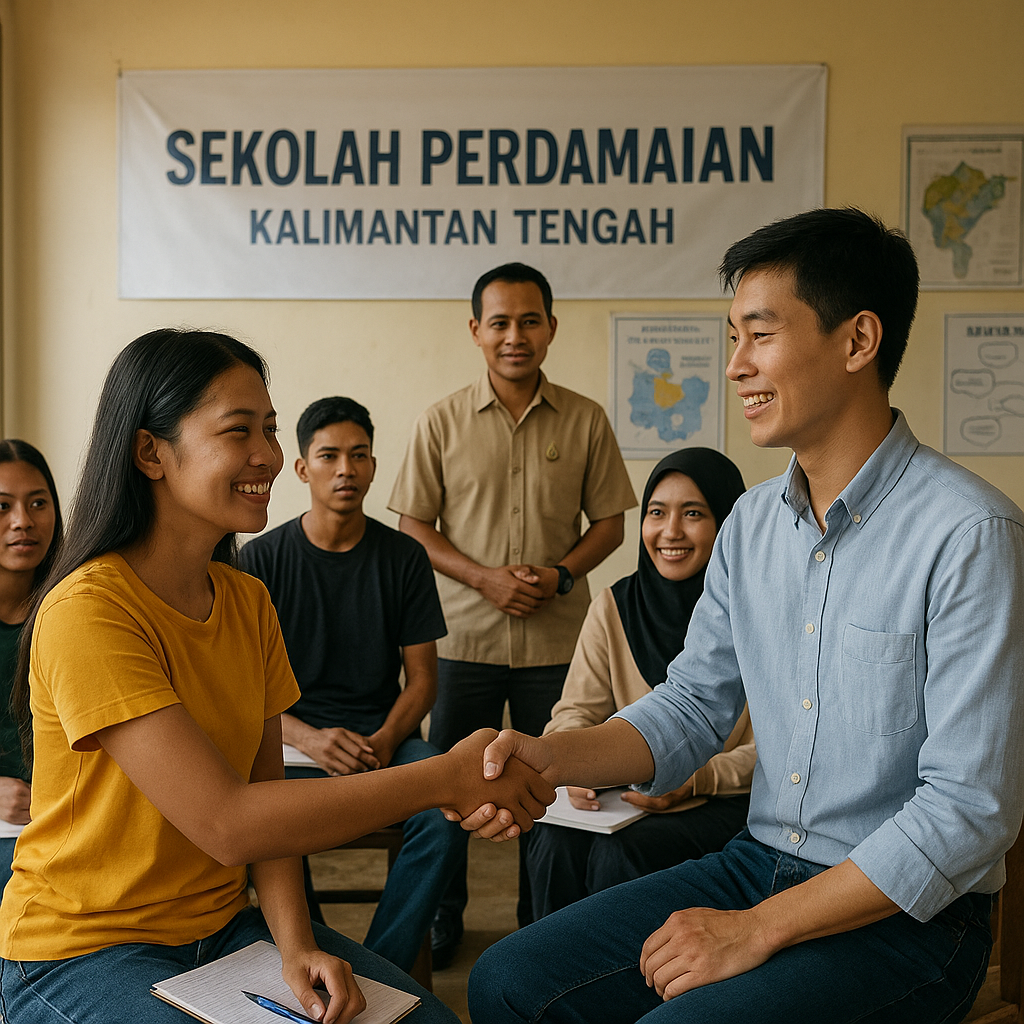 Pascakonflik Sampit, Kalimantan Tengah Bangun Sekolah Perdamaian untuk Generasi Muda