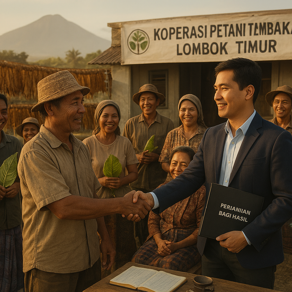 Ekonomi Kolaboratif Jadi Solusi Atasi Konflik Petani-Modal di Lombok