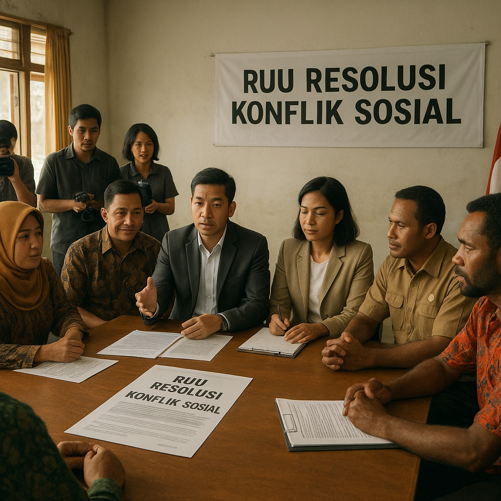 Pemerintah Susun RUU Resolusi Konflik Sosial untuk Perkuat Mediasi