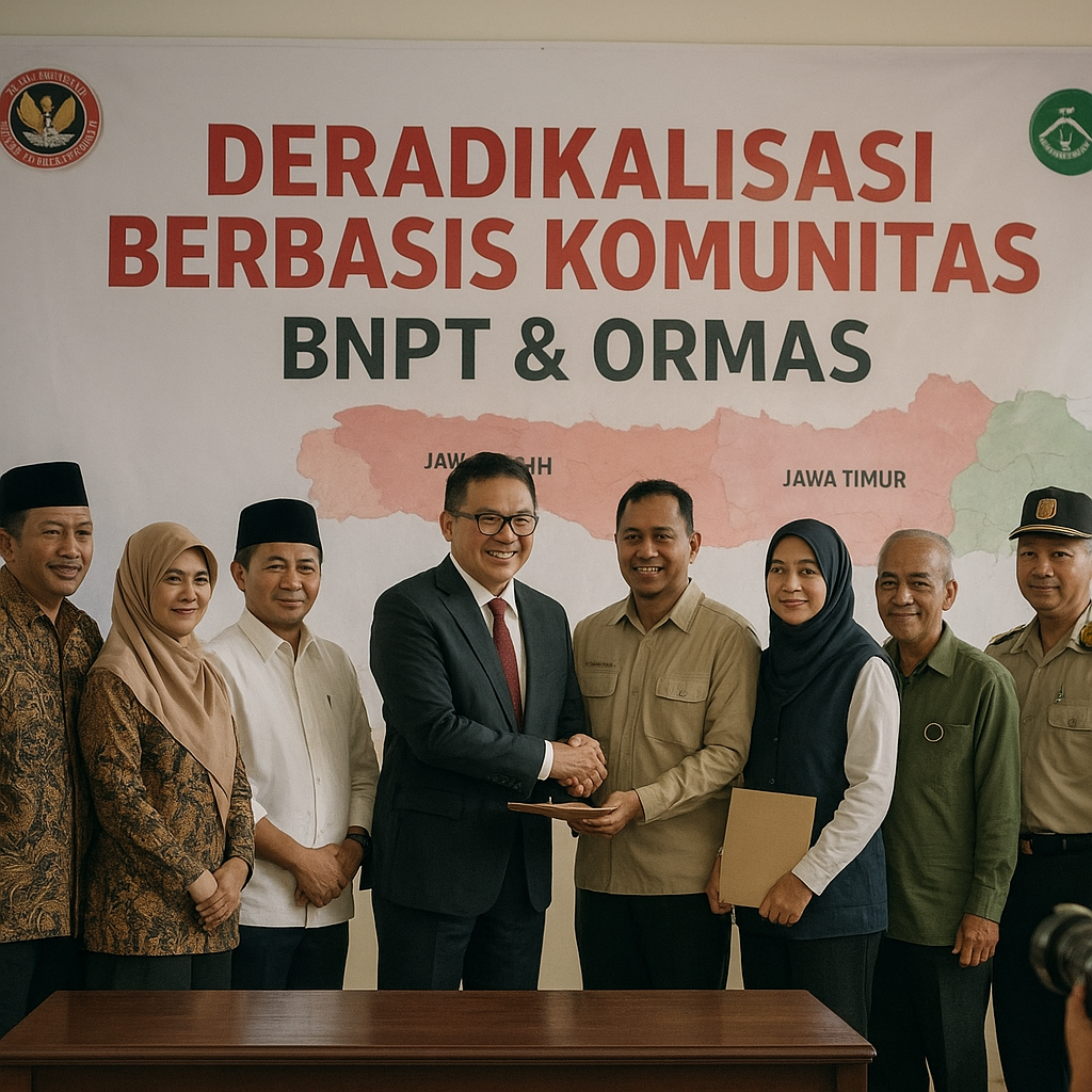 BNPT dan Ormas Sinergikan Program Deradikalisasi Berbasis Komunitas