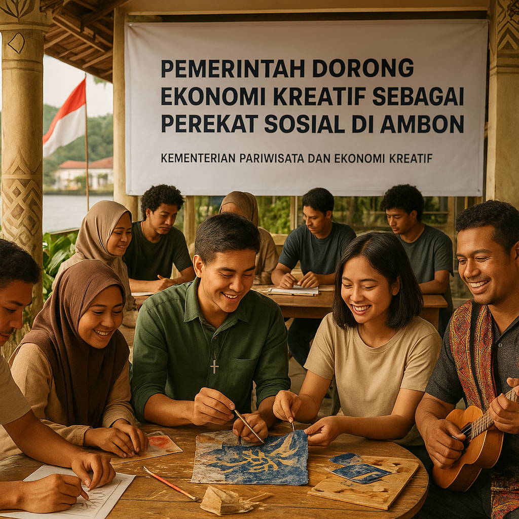 Pemerintah Dorong Ekonomi Kreatif sebagai Perekat Sosial di Ambon