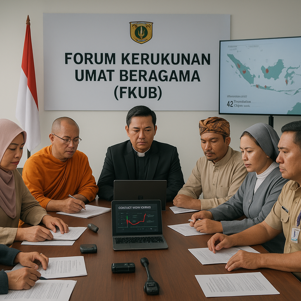 Forum Kerukunan Umat Beragama Bentuk Tim Pemantau Konflik Jelang Pilkada Serentak 2027