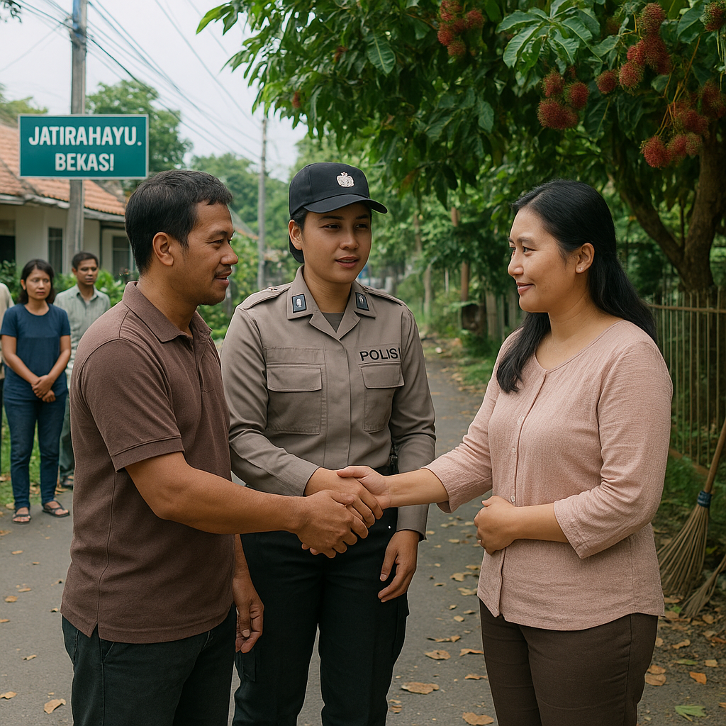 Sengketa Pohon Rambutan Bekasi Berakhir Damai, Polisi Mediasi Warga Tanpa Konflik