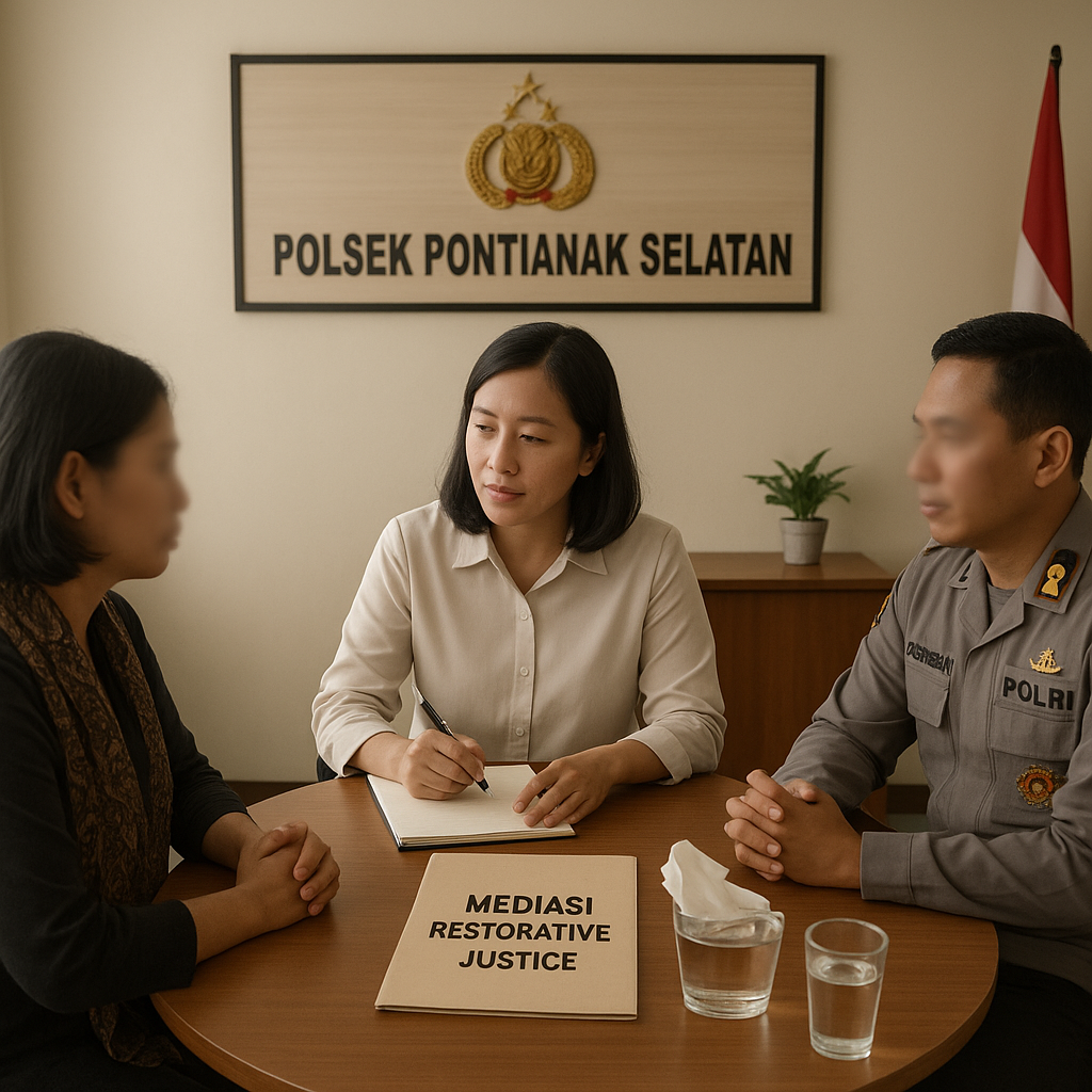 Utamakan Pendekatan Humanis, Polsek Pontianak Selatan Mediasi Kasus Dugaan Pelecehan Seksual