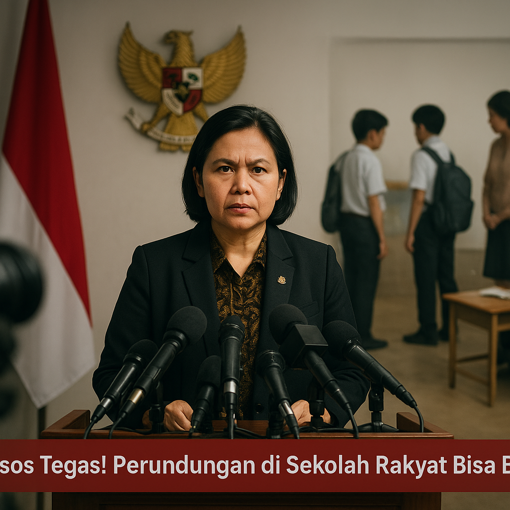 Mensos Tegas! Perundungan di Sekolah Rakyat Bisa Berujung Pemecatan