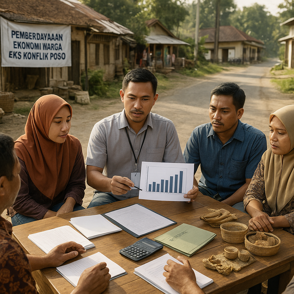 Pemberdayaan Ekonomi Warga Eks Konflik Poso Meningkat, Tapi Kesenjangan Masih Terjadi