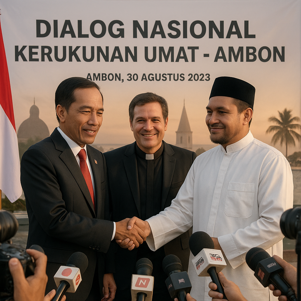 Pemerintah dan Tokoh Agama Sepakati Dialog Nasional Kerukunan Umat di Ambon