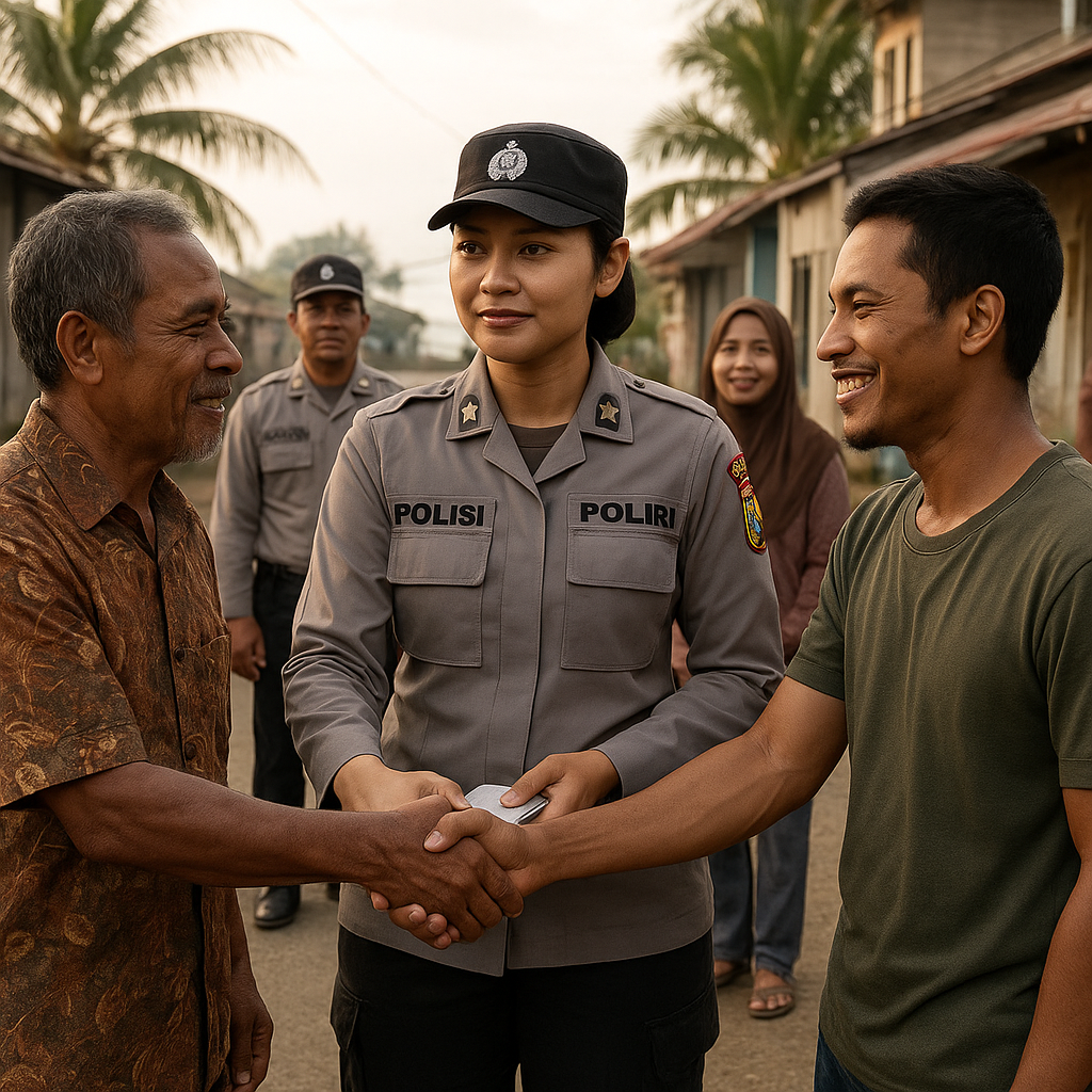 Polisi Hadir sebagai Penengah, Perselisihan Dua Warga Diselesaikan Tanpa Konflik Lanjutan