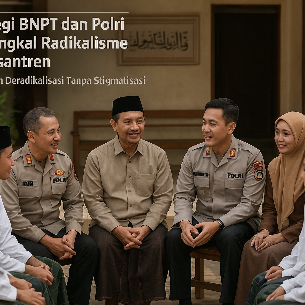 Strategi BNPT dan Polri Menangkal Radikalisme di Pesantren: Pendekatan Deradikalisasi Tanpa Stigmatisasi