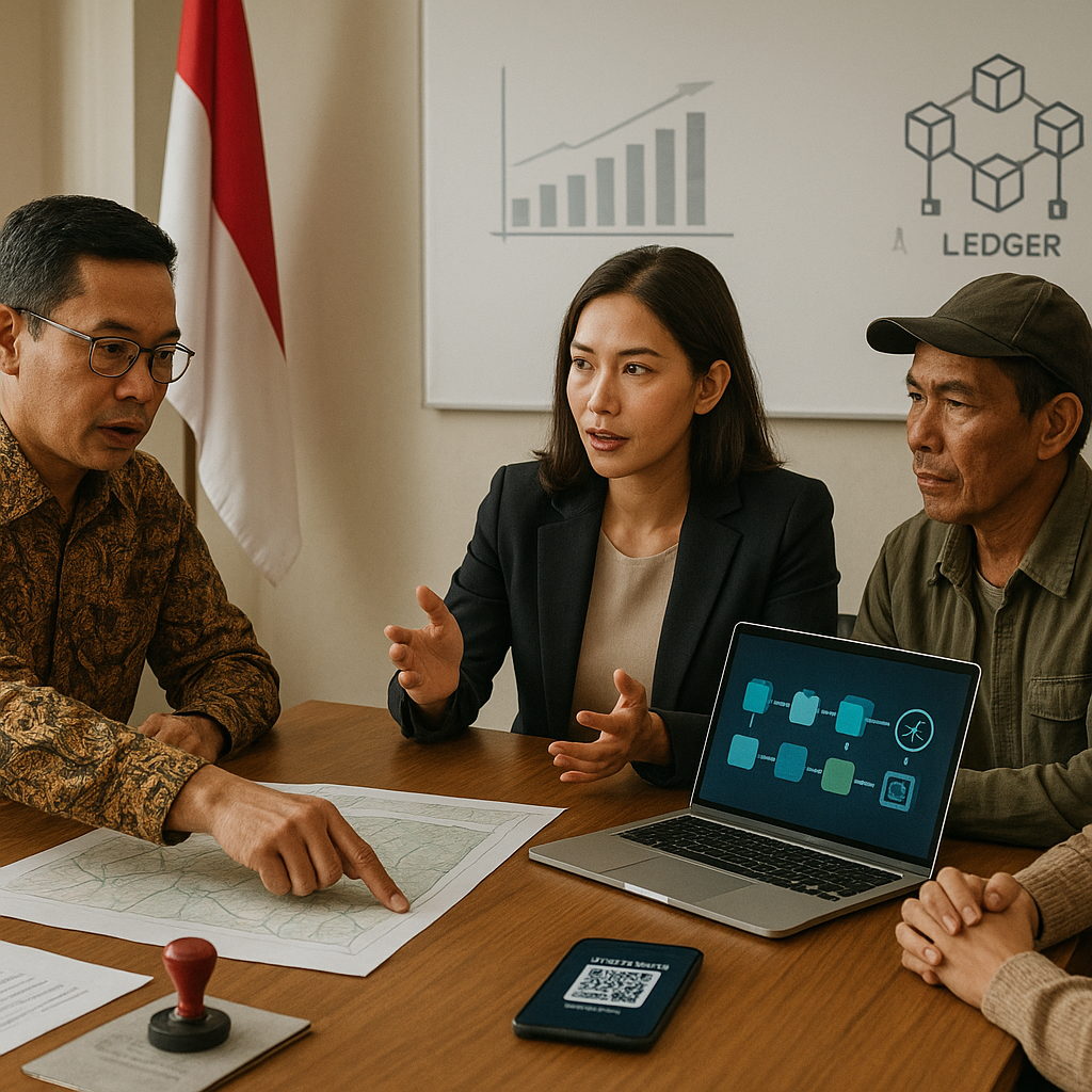 Kebijakan Baru Mediasi Sengketa Lahan: Pemerintah Dorong Penggunaan Teknologi Blockchain untuk Kepastian Data