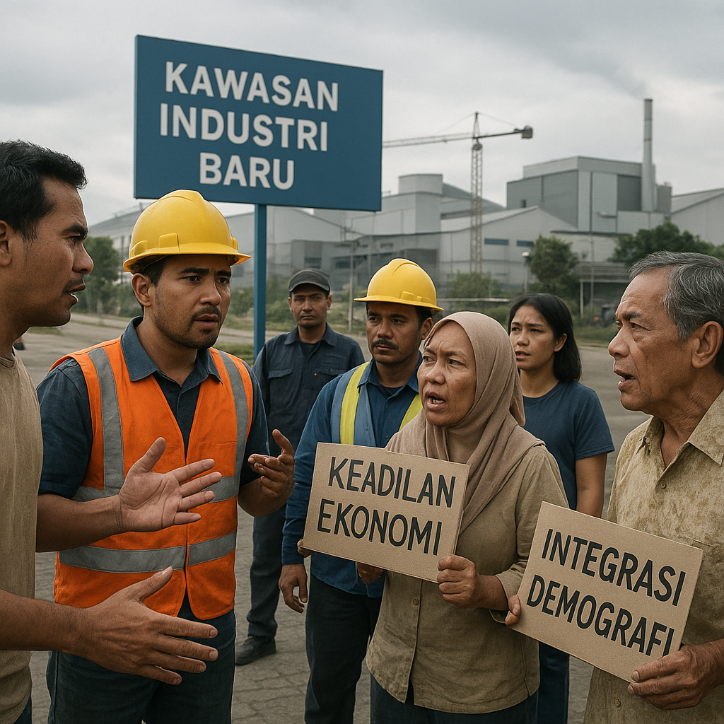 Studi Lapangan: Peningkatan Konflik Horizontal di Kawasan Industri Baru akibat Perubahan Demografi dan Ekonomi