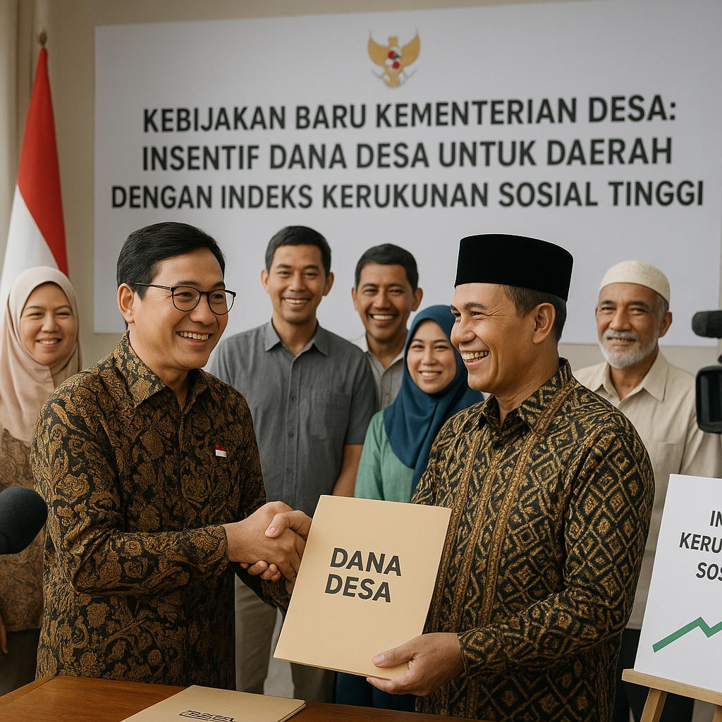 Kebijakan Baru Kementerian Desa: Insentif Dana Desa untuk Daerah dengan Indeks Kerukunan Sosial Tinggi
