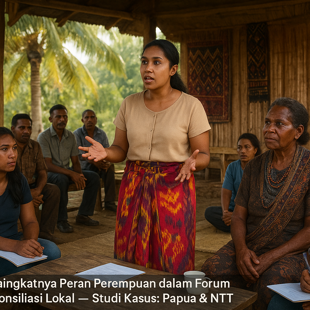 Meningkatnya Peran Perempuan dalam Forum Rekonsiliasi Lokal: Studi Kasus dari Papua dan Nusa Tenggara Timur