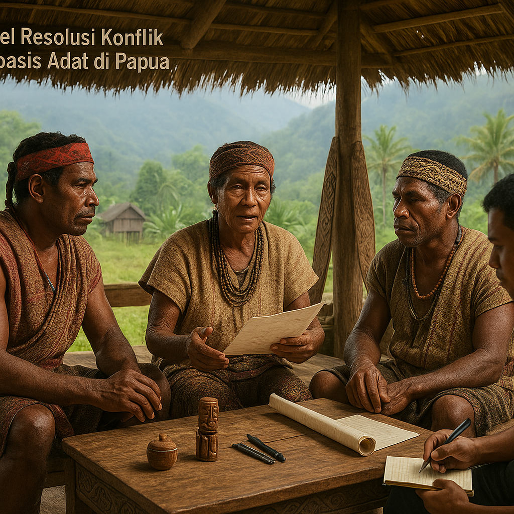 Model Resolusi Konflik Berbasis Adat di Papua: Pelajaran dari Mediasi Sengketa Tanah Suku Mee dan Dani