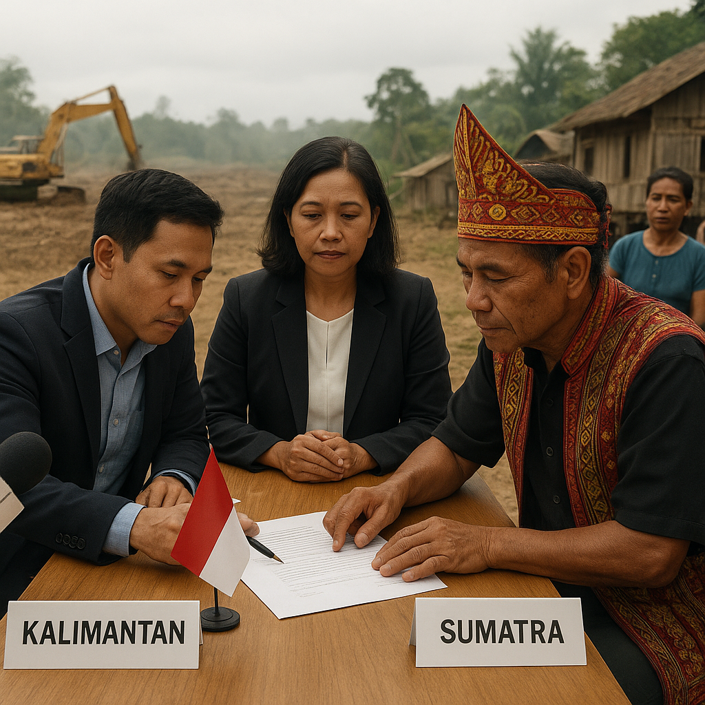 Inisiatif Bisnis untuk Perdamaian: Peran Swasta dalam Mediasi Konflik Sumber Daya Alam di Kalimantan dan Sumatra