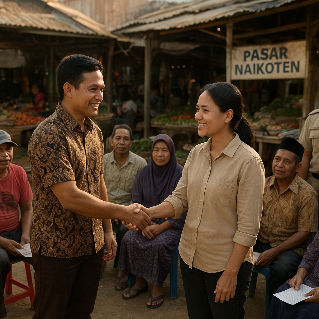 Mediasi Komunitas Sukses Redakan Konflik Antaretnis di Pasar Tradisional Kupang