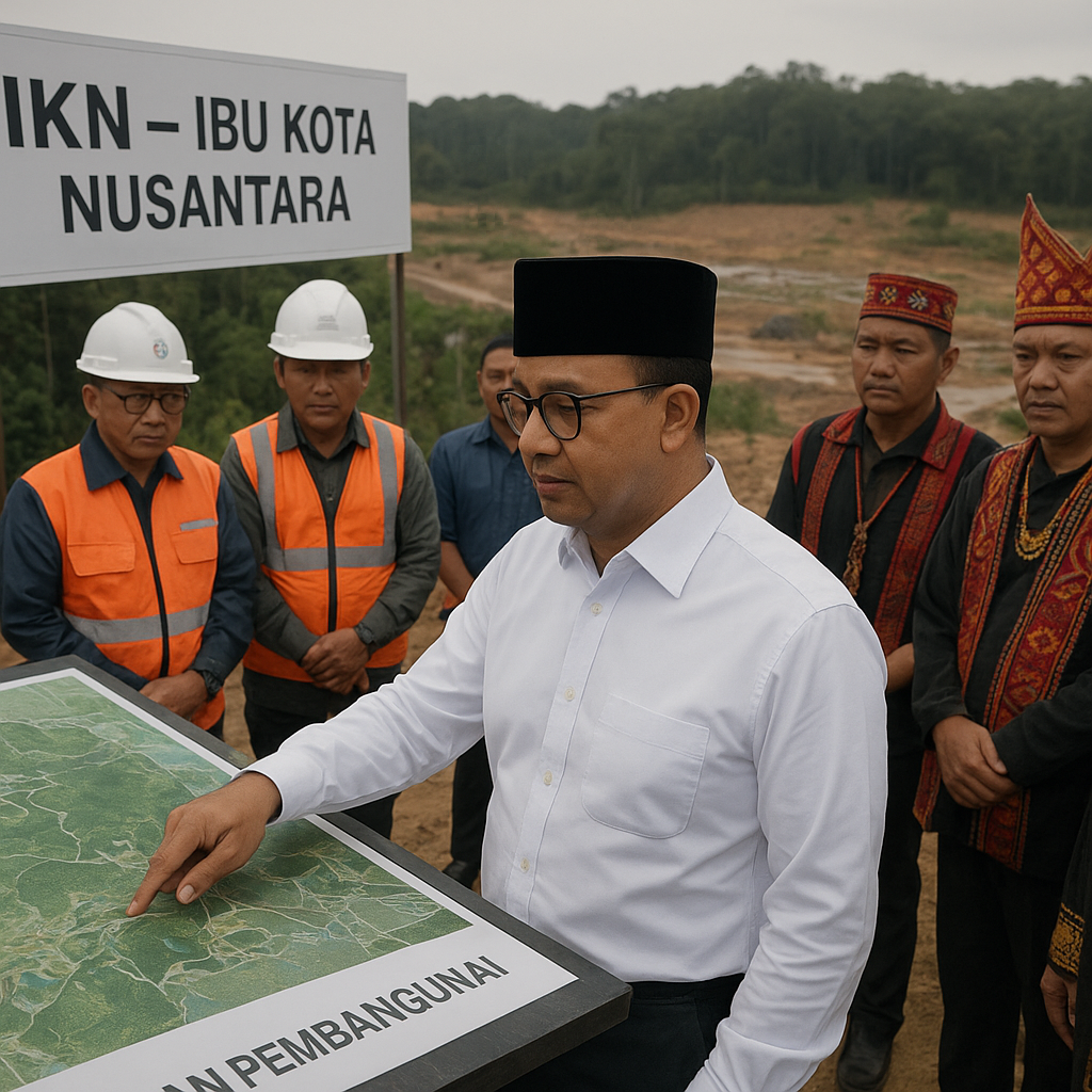 Pasca-Pilkada, Anies Tinjau Ulang Rencana Pembangunan IKN untuk Hindari Konflik Agraria